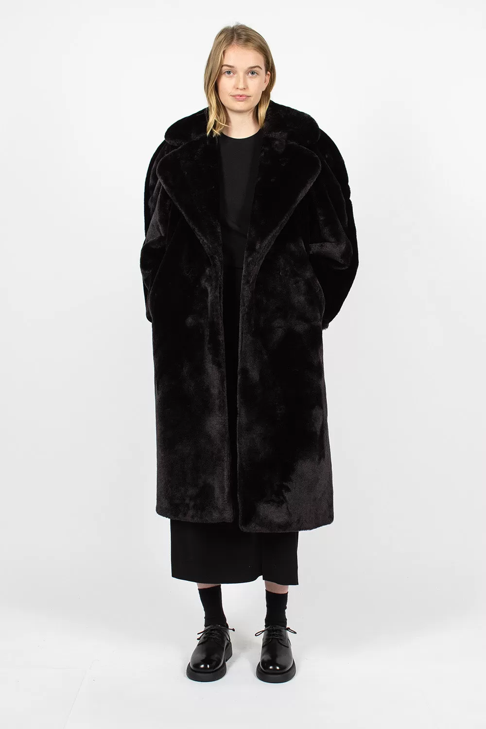 Oversized Coat Midnight