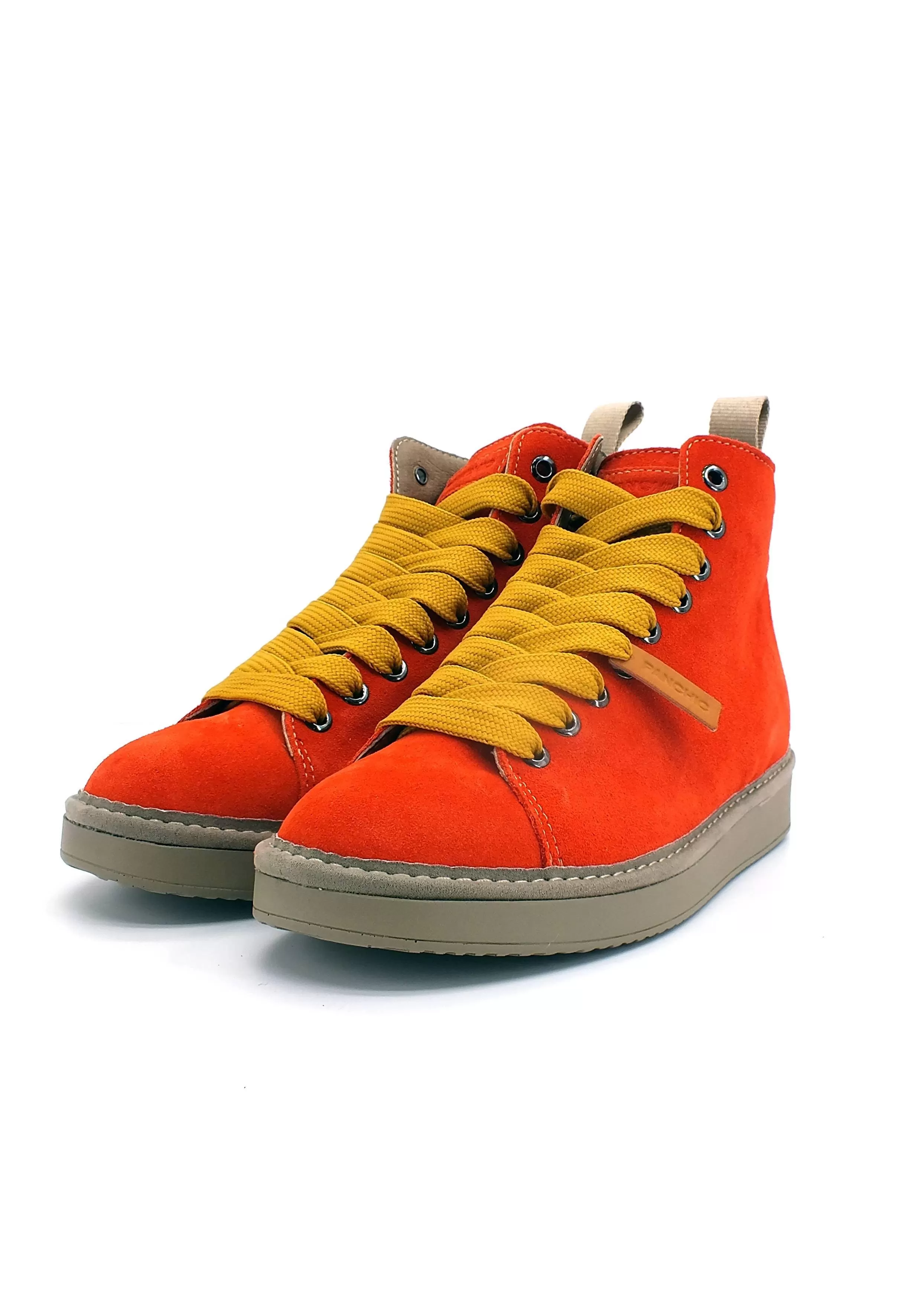 PAN CHIC Ankle Boot Sneaker Donna Orange Yellow P01W1400200005