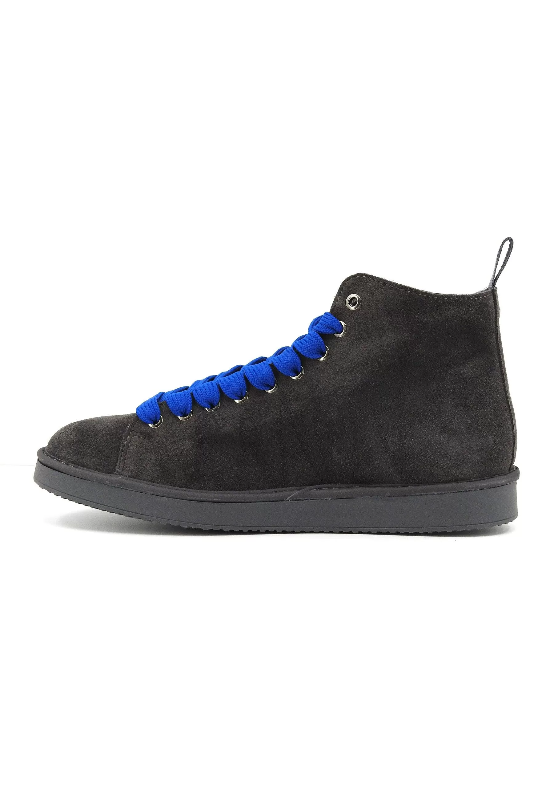 PAN CHIC Stivaletto Pelo Uomo Anthracite Elctric Blue P01M007-00332001