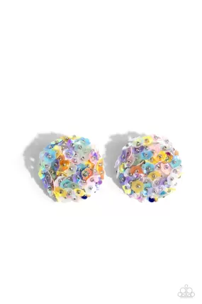 Paparazzi Corsage Character Multi Post Earrings