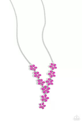 Paparazzi Flowering Feature Multi Necklace & Earring Set