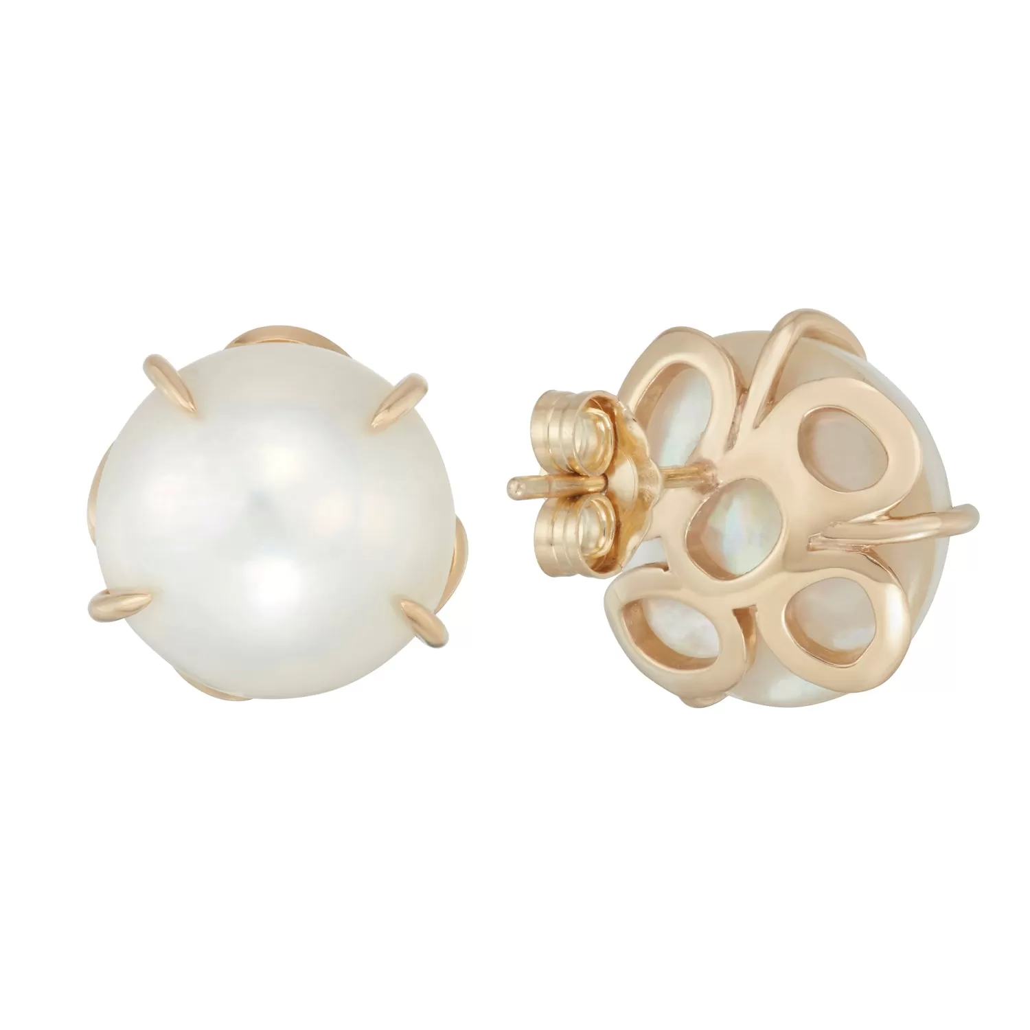 Petal Pearl Earrings