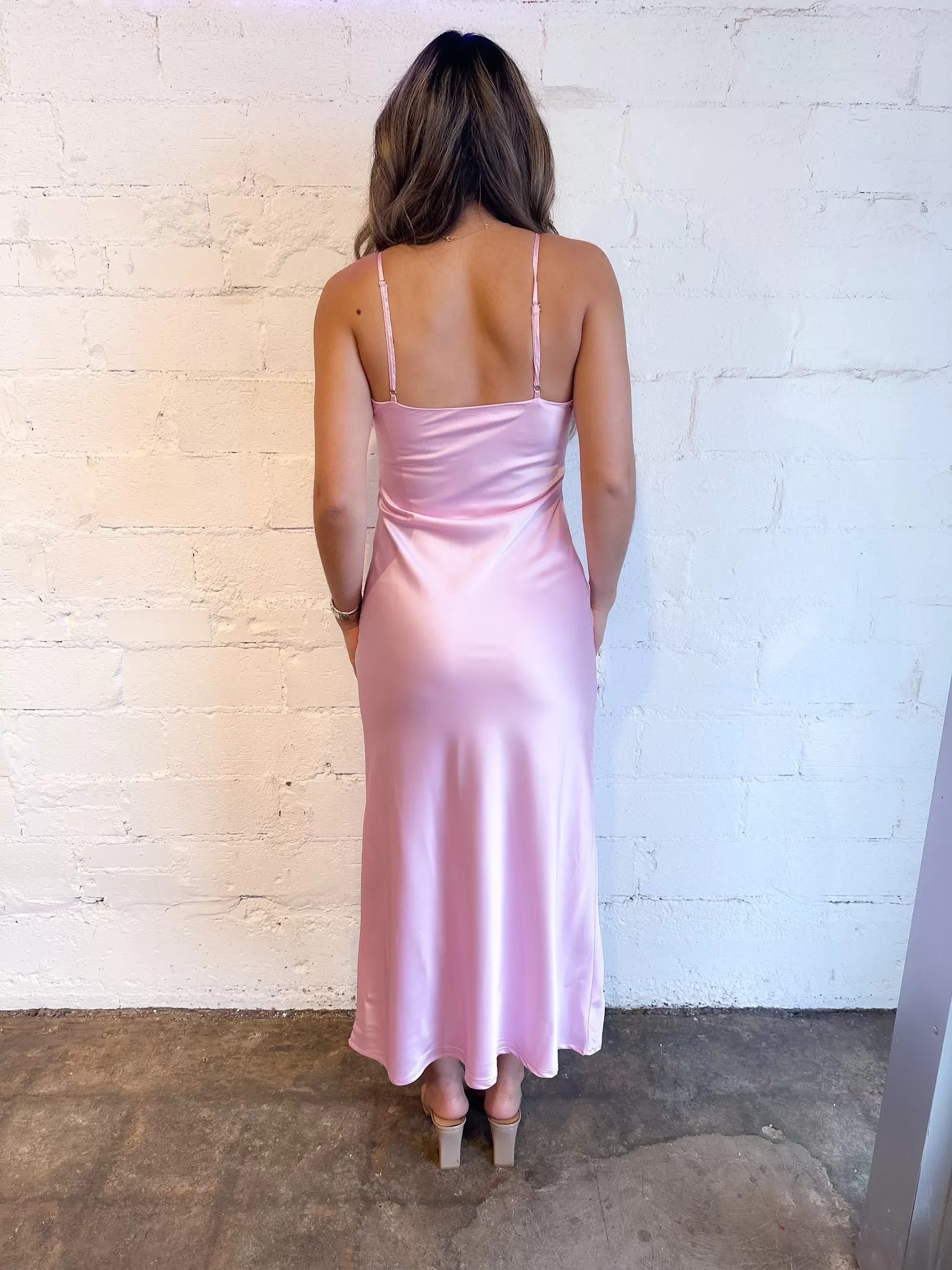 Pink Petal Maxi Dress