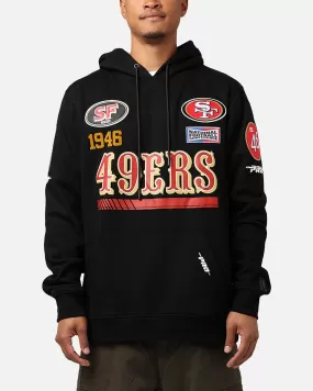 Pro Standard San Francisco 49ers Fast Lane Hoodie Black