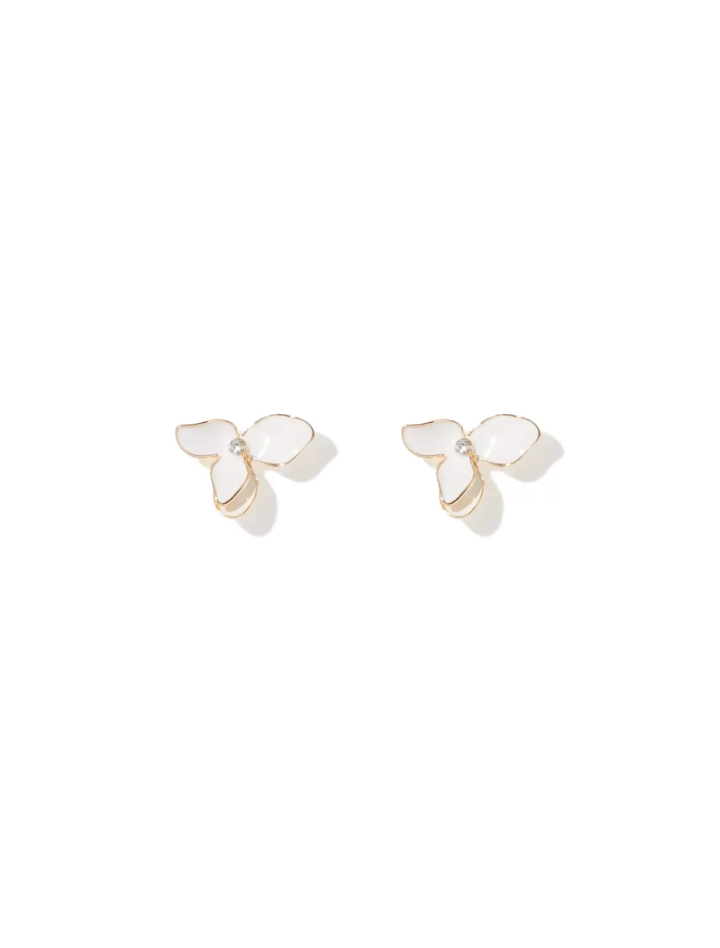 Pru Pretty Enamel Flower Stud Earrings