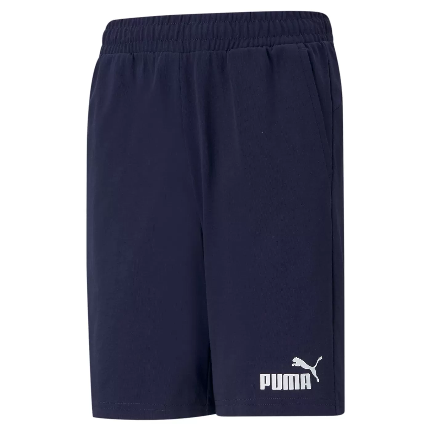 Puma boy's sports shorts in cotton Jersey 586971 06 blue