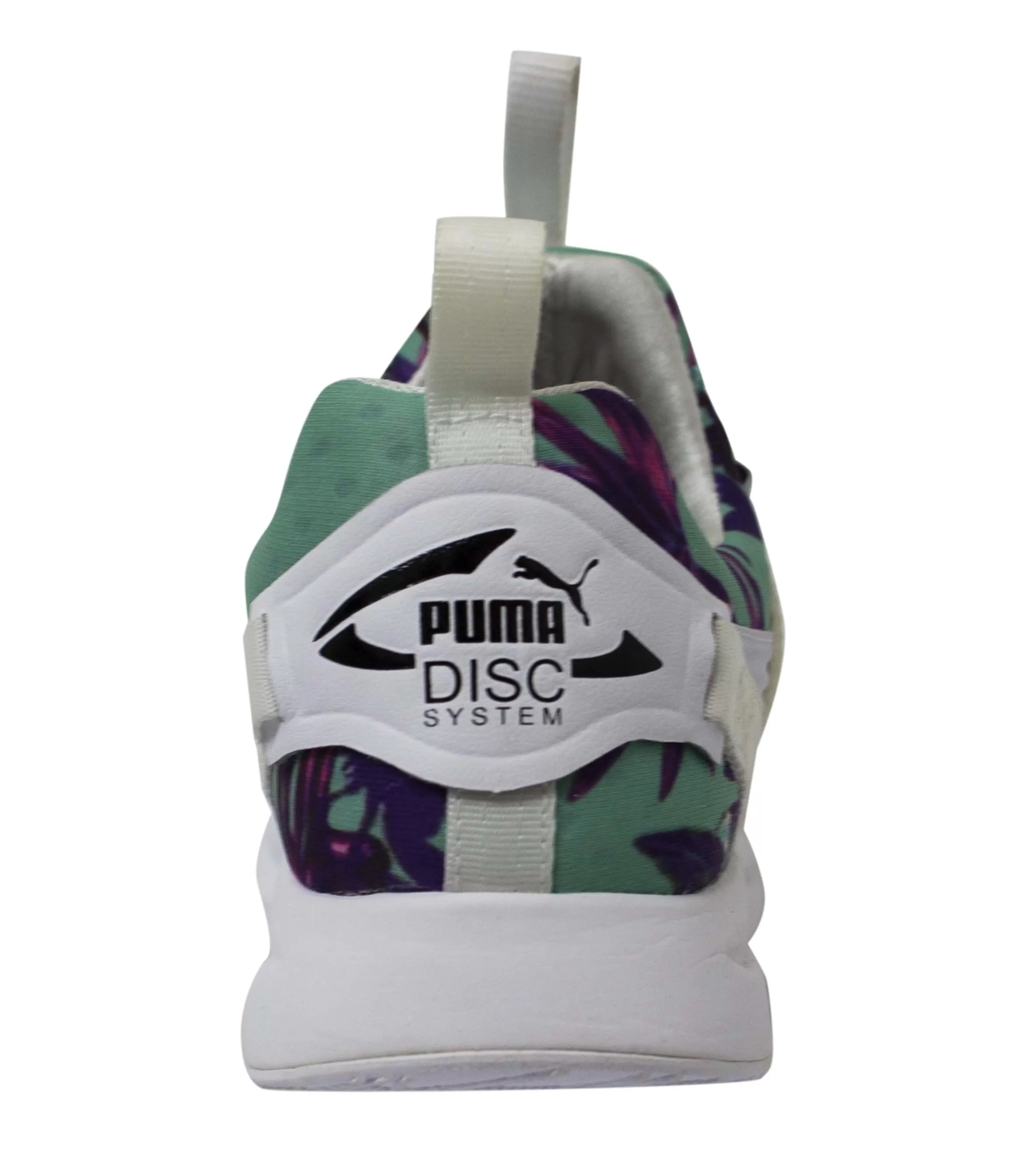 Puma Womens Disc Tropicalia White Textile Floral Trainers 355925 02