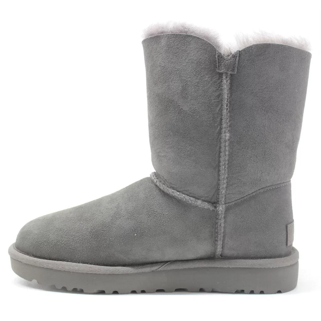 Short Bailey Button II Suede Sheepskin Women's Winter Boots