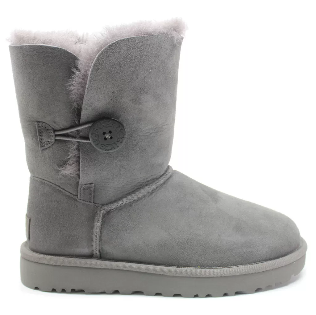 Short Bailey Button II Suede Sheepskin Women's Winter Boots