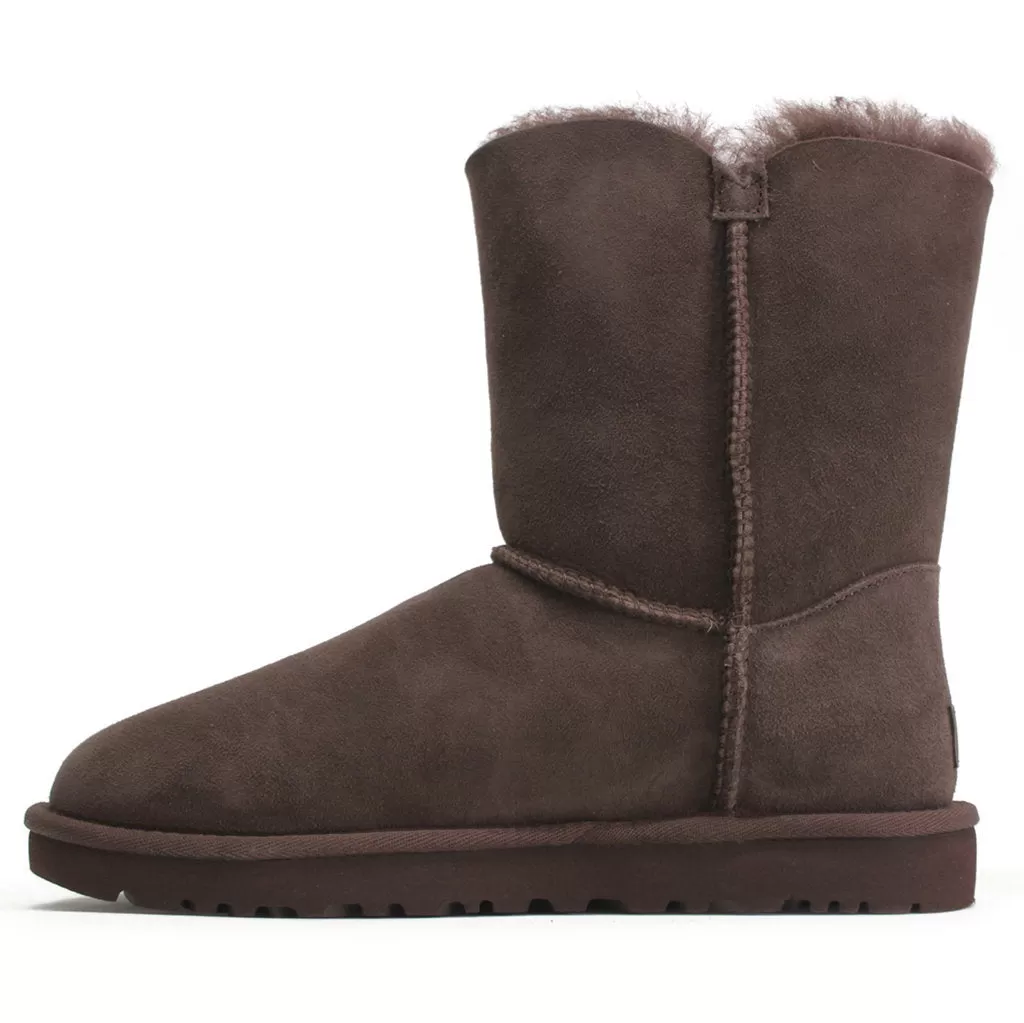 Short Bailey Button II Suede Sheepskin Women's Winter Boots