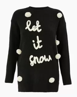 Snow Christmas Jumper