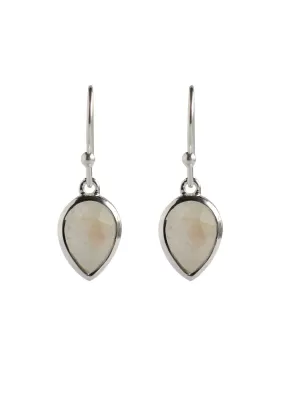 Soho Rainbow Moonstone Silver Earrings