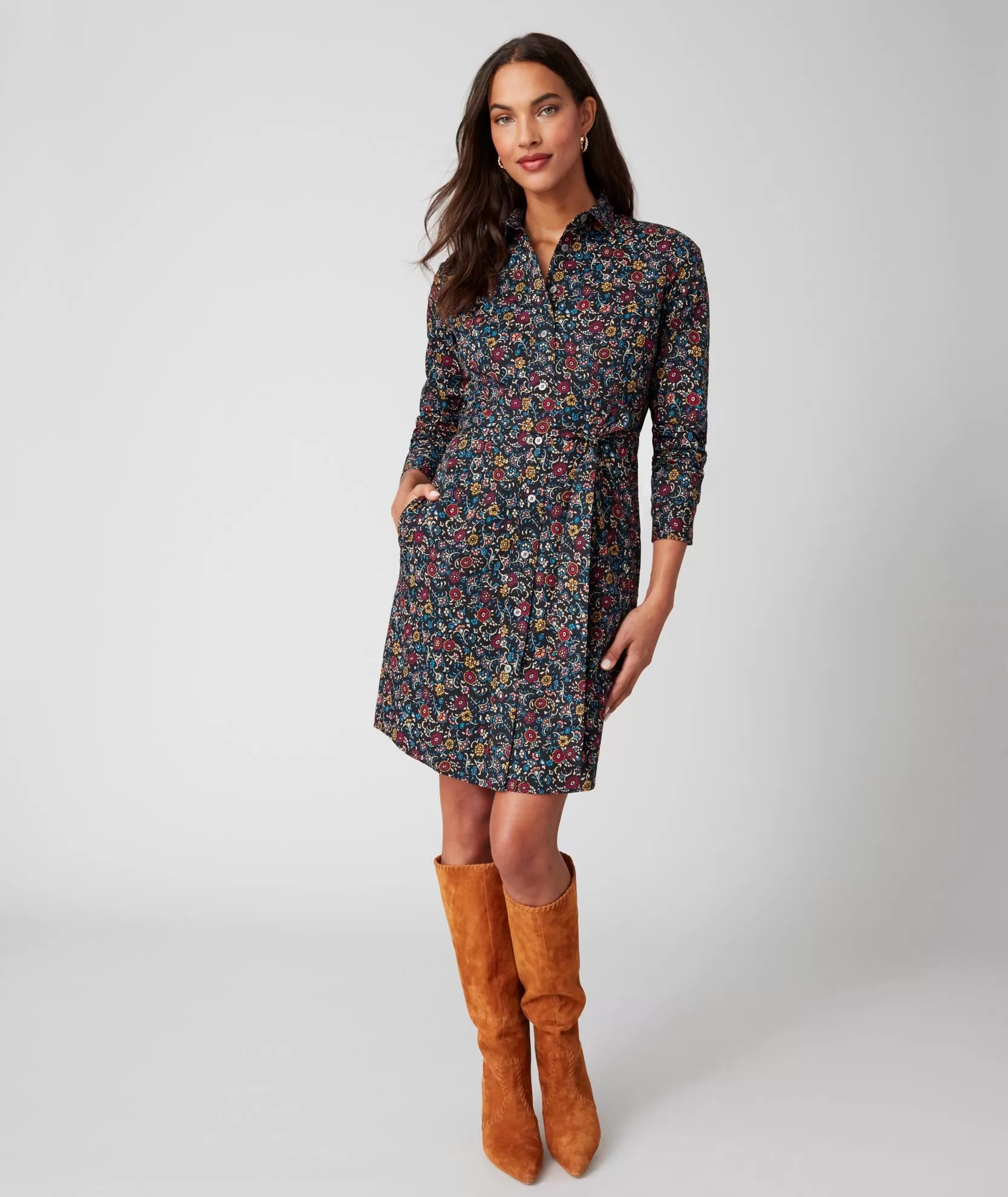 Stretch Cotton Sydney Shirtdress