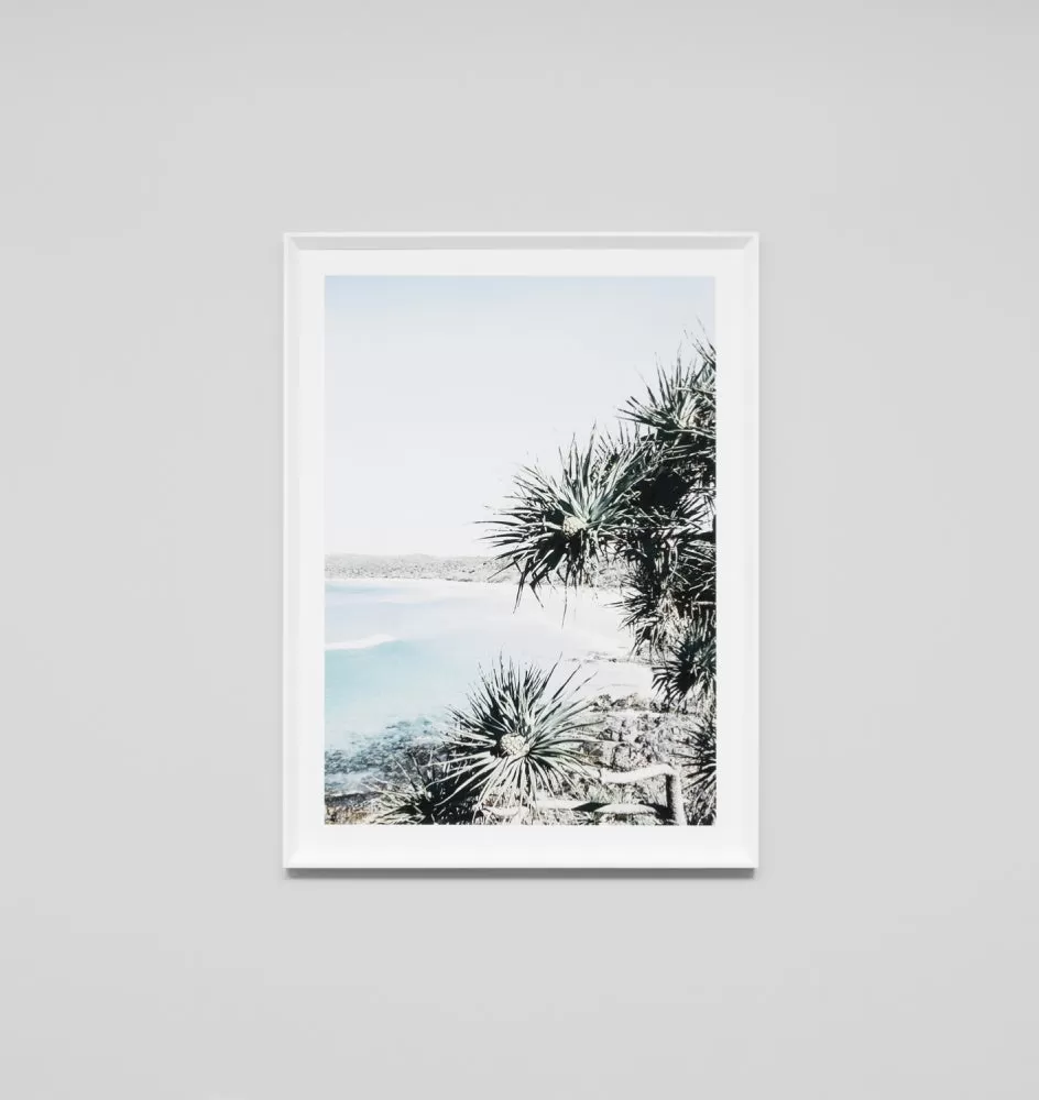 Sunny Bay Framed Print