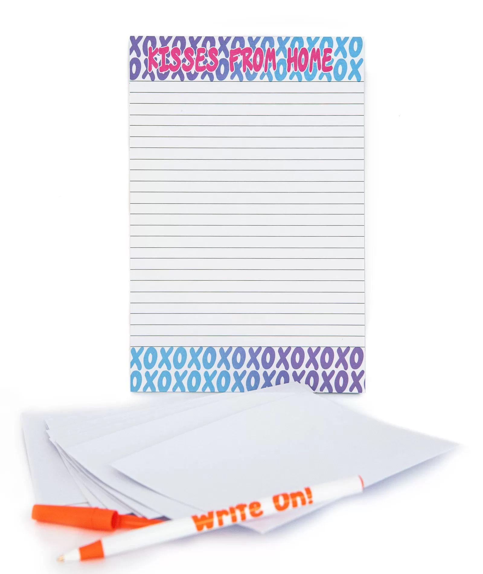 Sunny Marshmallow Kisses From Home Notepad Set