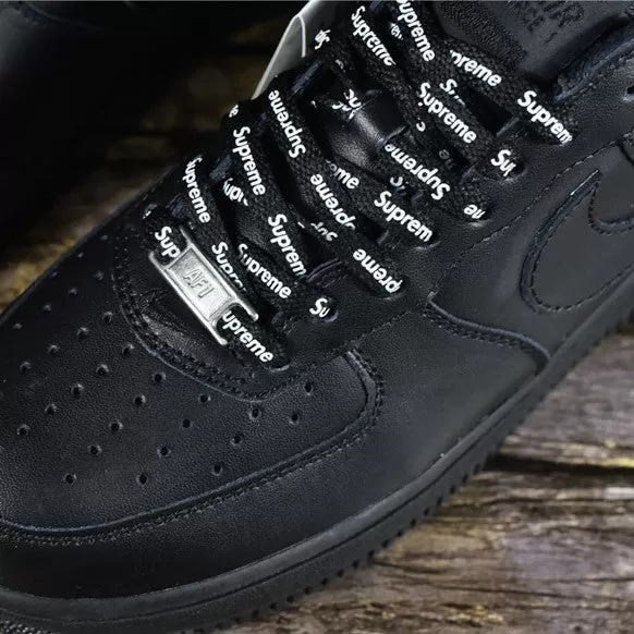 SUPREME X NIKE Air Force 1 Low Black