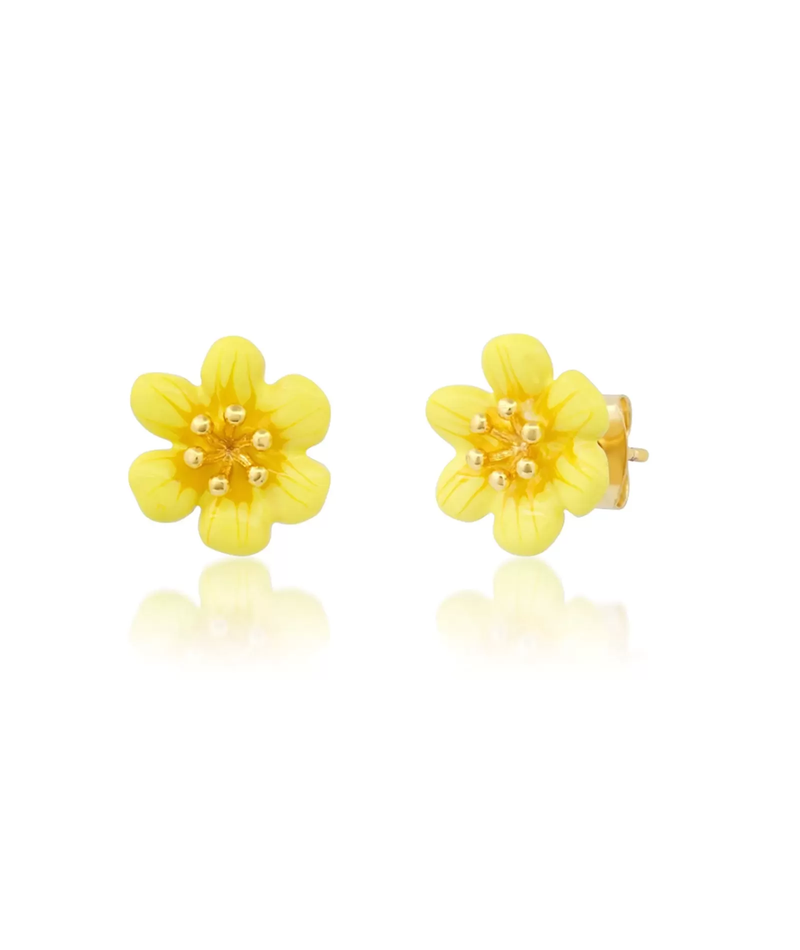 TAI Enamel Flower Studs