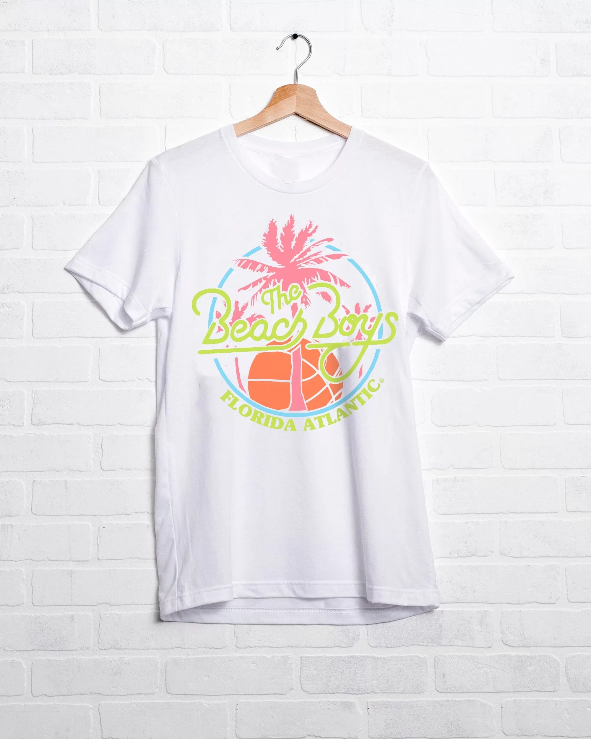 The Beach Boys Florida Atlantic University Fun Fun White Tee