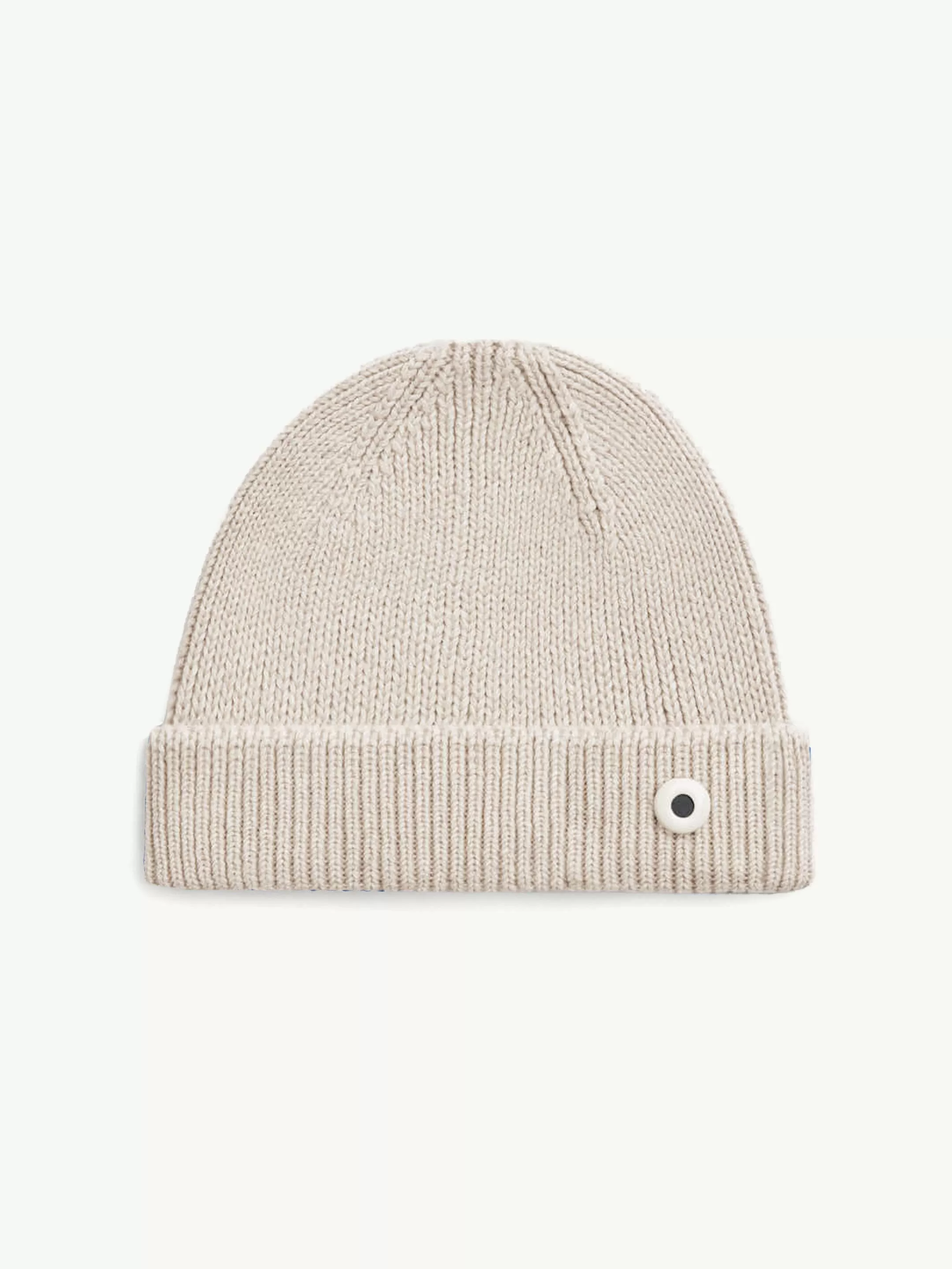 The Beanie - Almond White