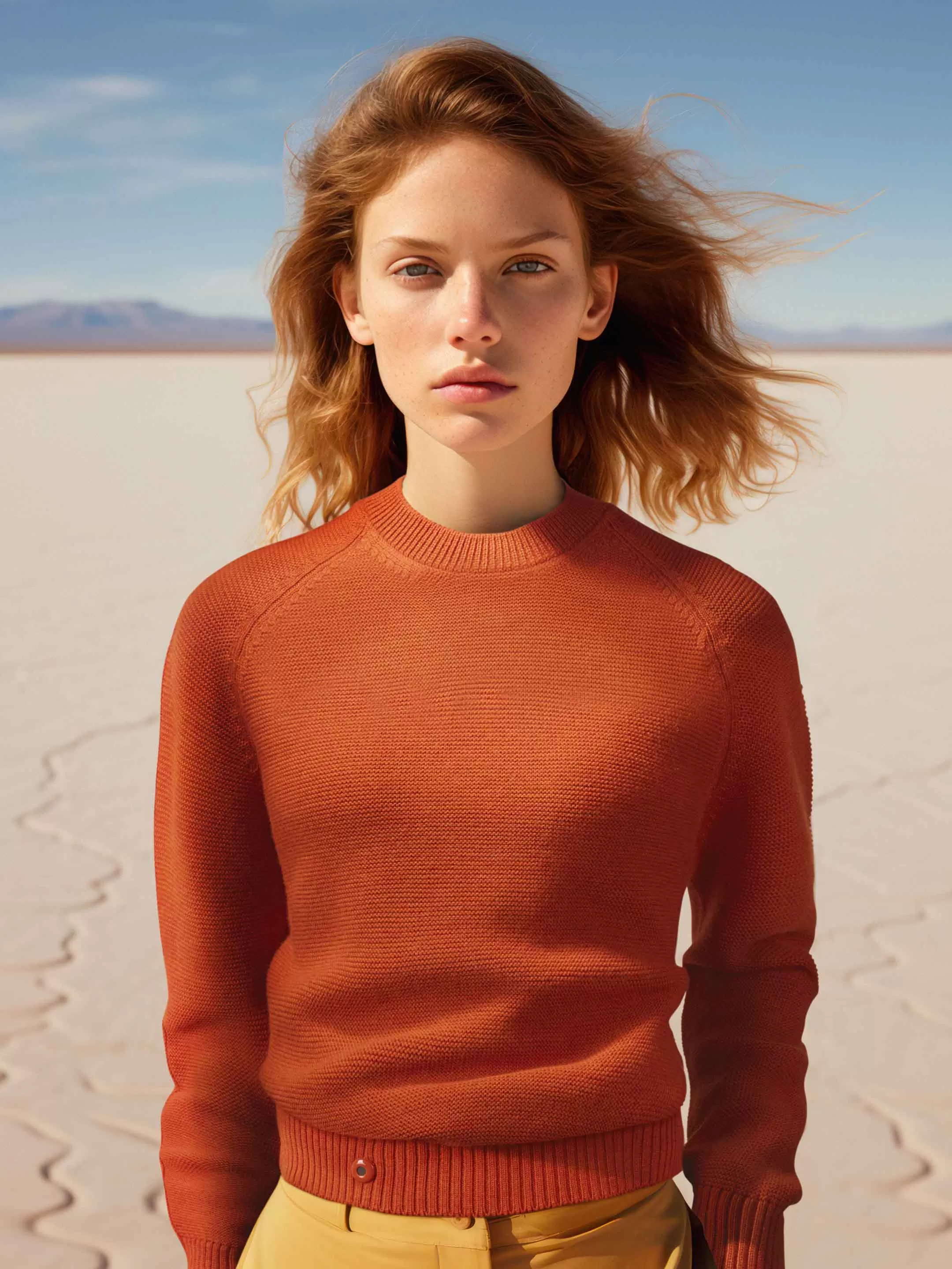 The Crewneck - Burnt Orange