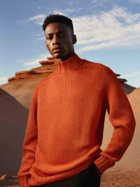 The High Neck - Burnt Orange