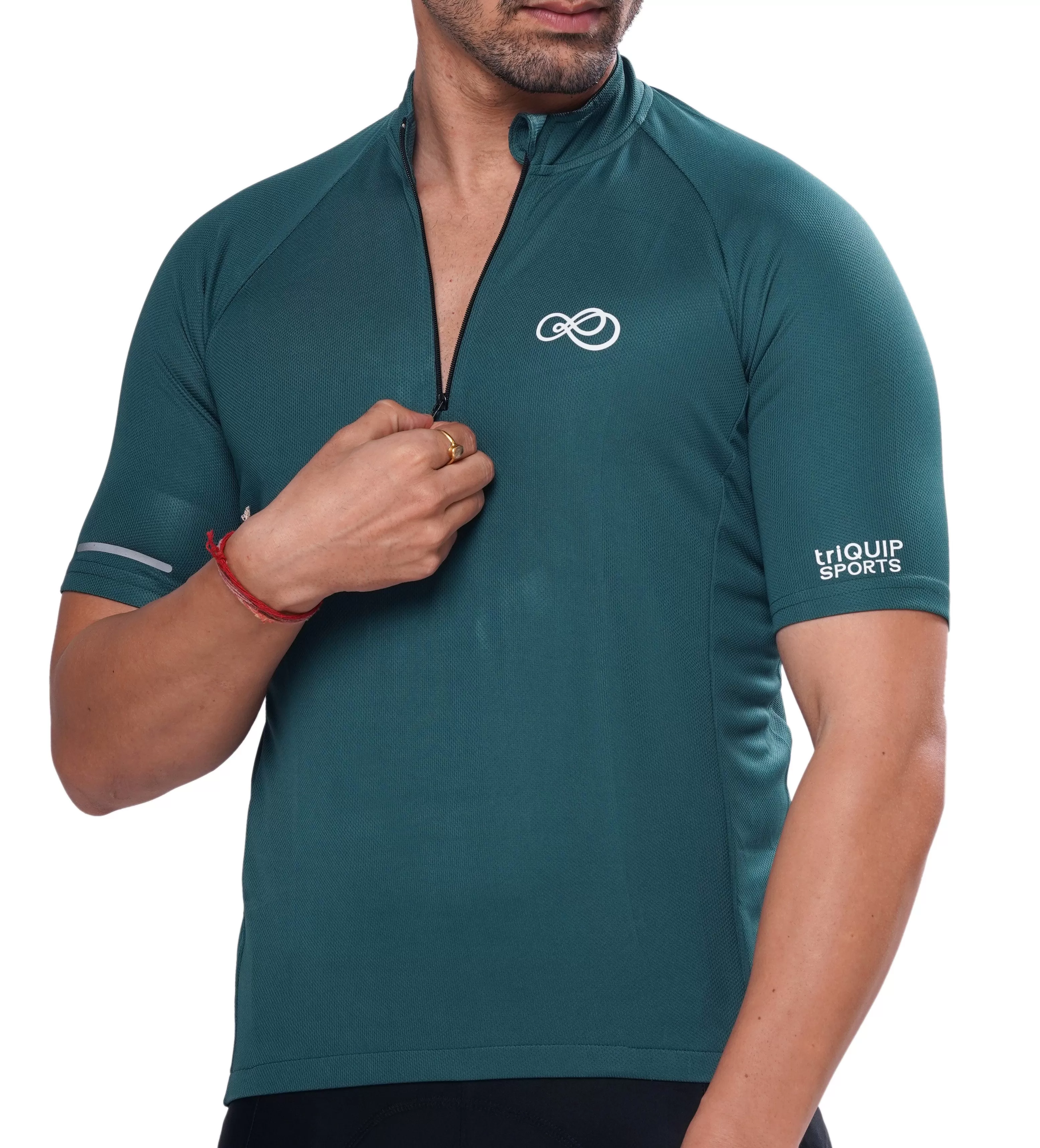 Triquip Basic Cycling Jersey Men Half Sleeves