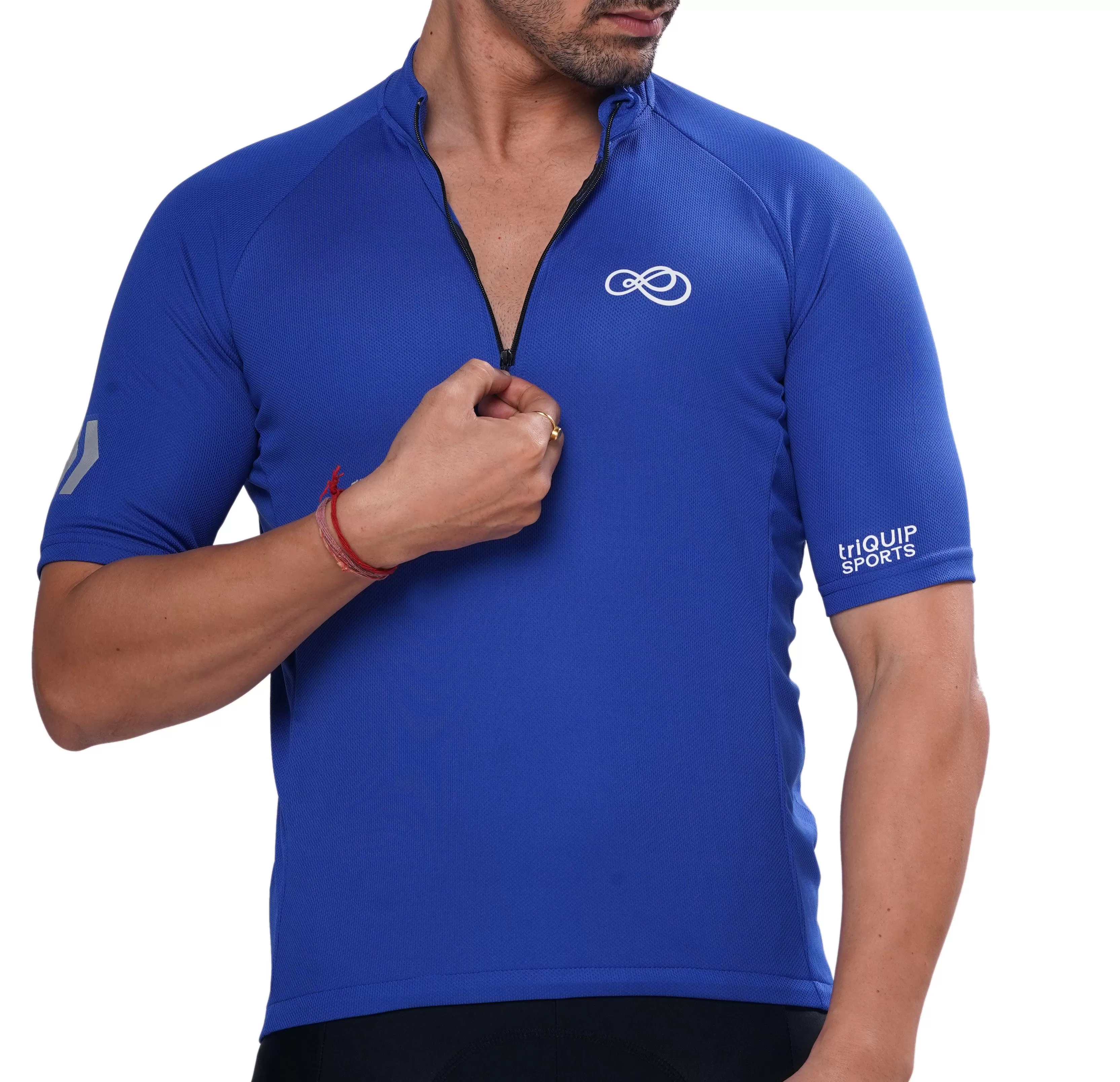 Triquip Basic Cycling Jersey Men Half Sleeves