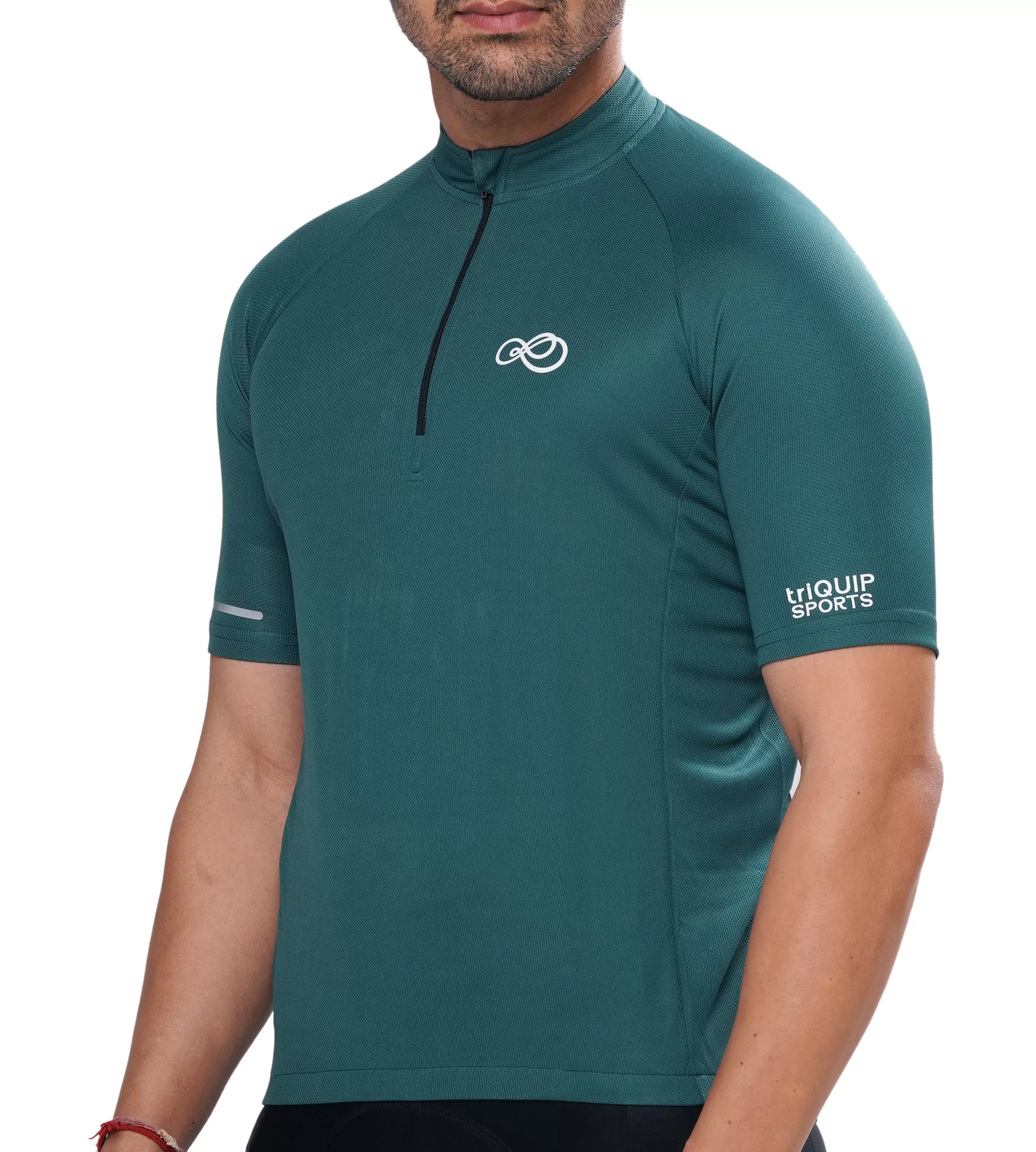 Triquip Basic Cycling Jersey Men Half Sleeves