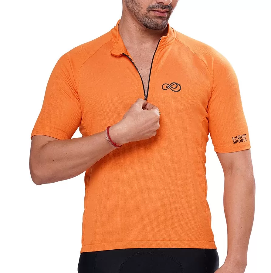 Triquip Basic Cycling Jersey Men Half Sleeves