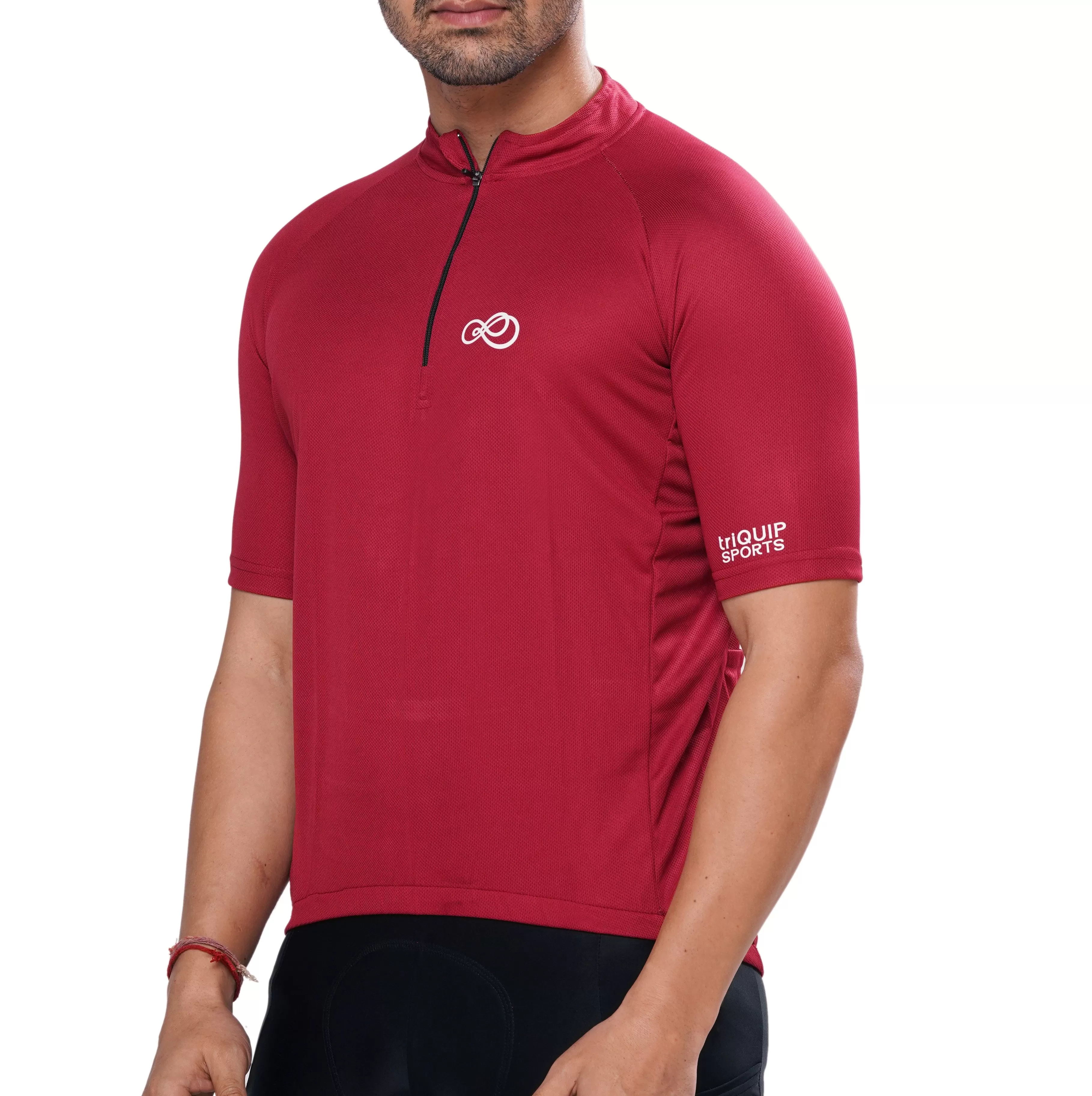 Triquip Basic Cycling Jersey Men Half Sleeves