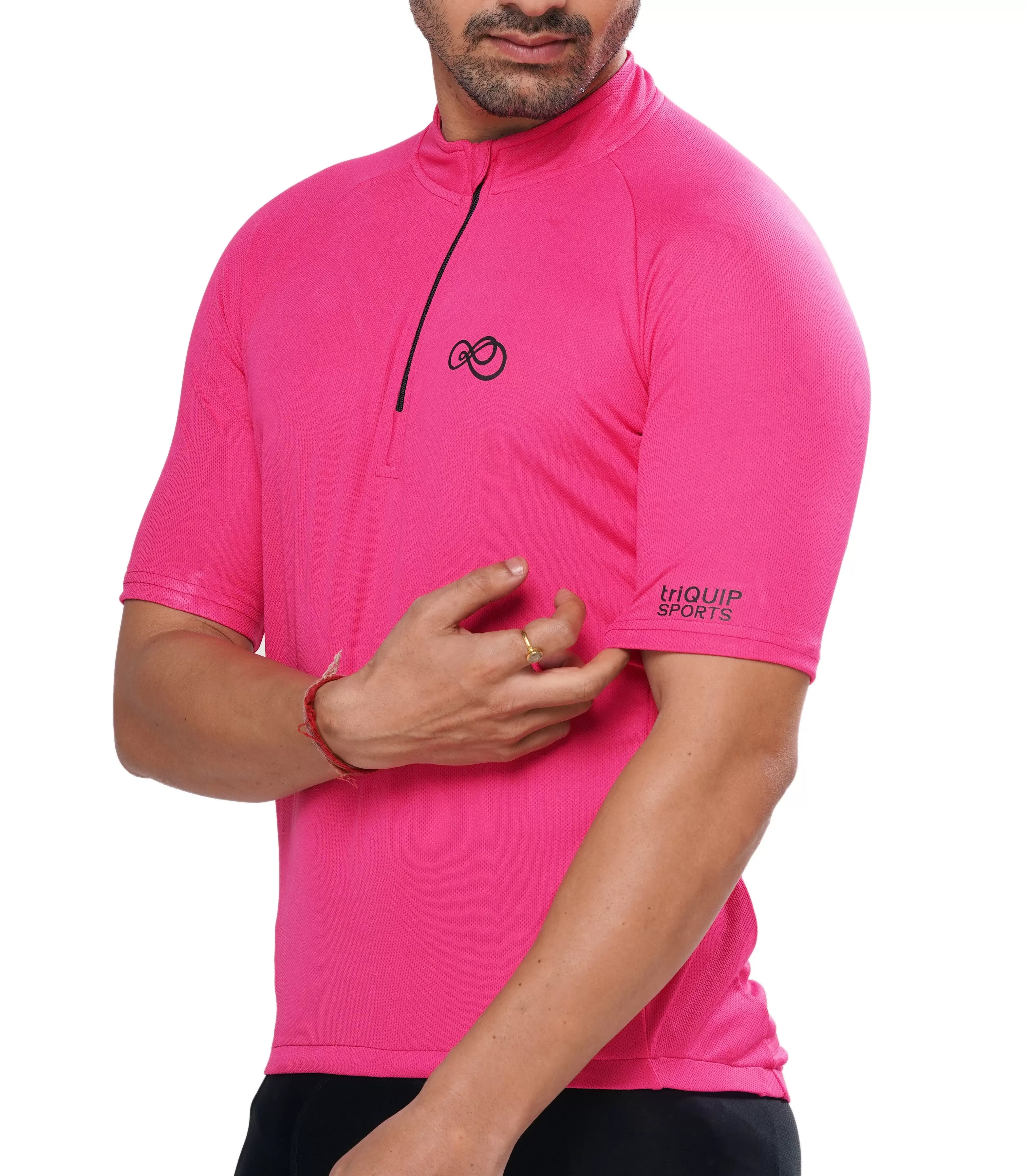 Triquip Basic Cycling Jersey Men Half Sleeves