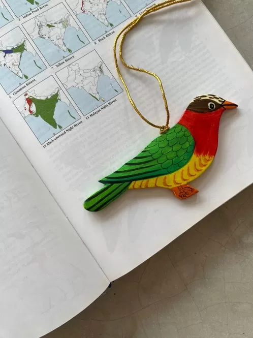 Tropical Bird Ornaments