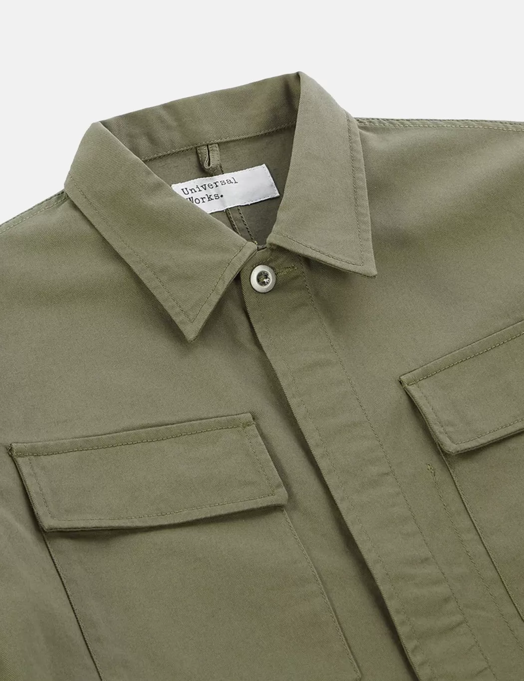 Universal Works MW Fatigue Jacket - Olive Green