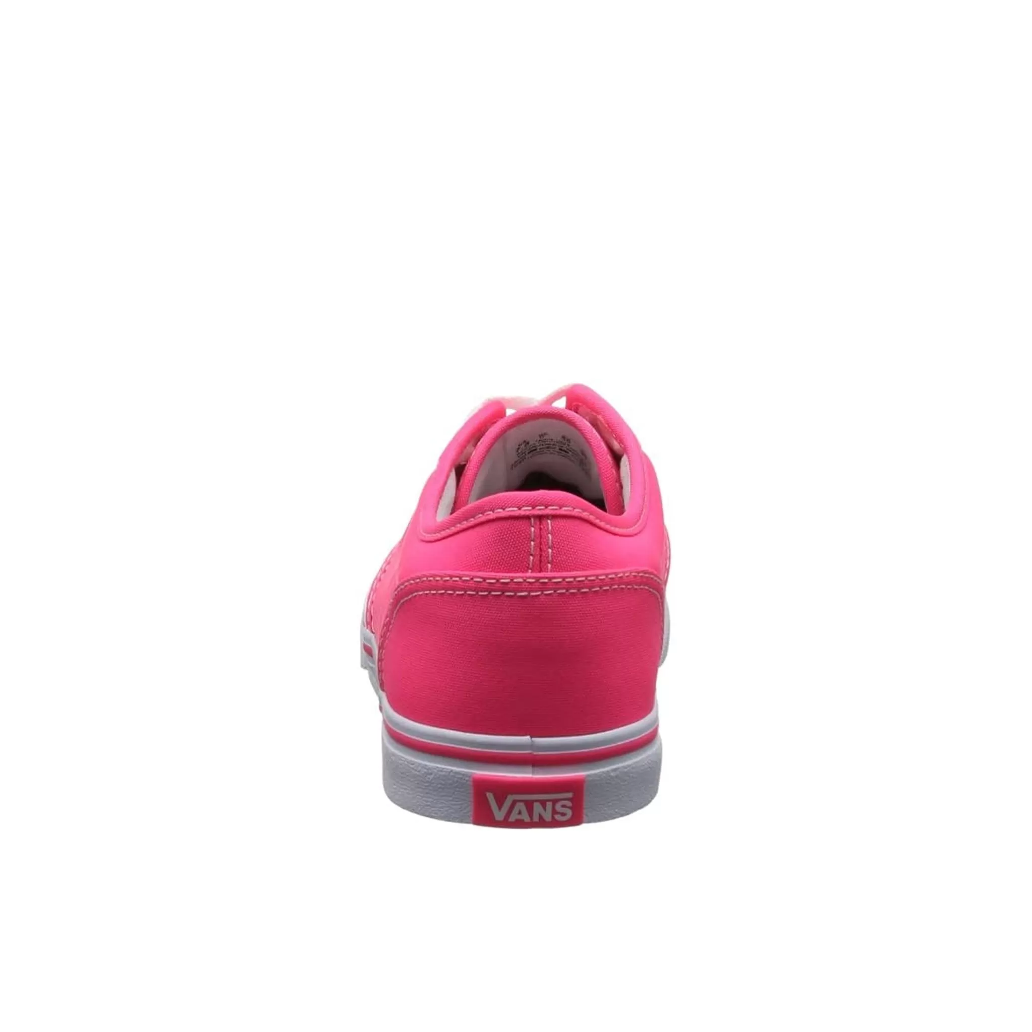 Vans Atwood Low Top Lace-Up Pink Canvas Womens Plimsolls NJ06AQ