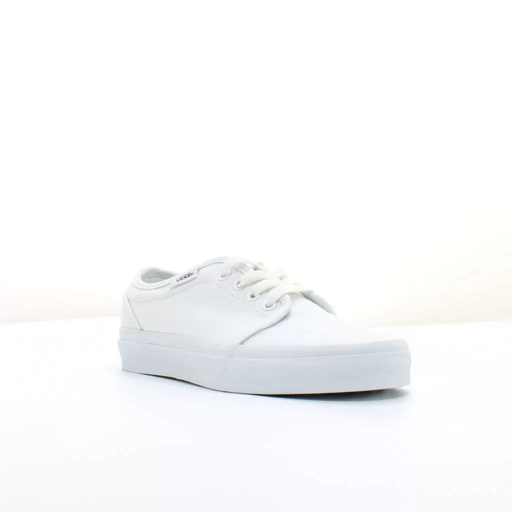 Vans Off The Wall 106 Vulcanized White Lace Up Unisex Trainers 099ZW00