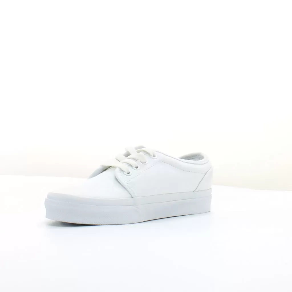 Vans Off The Wall 106 Vulcanized White Lace Up Unisex Trainers 099ZW00