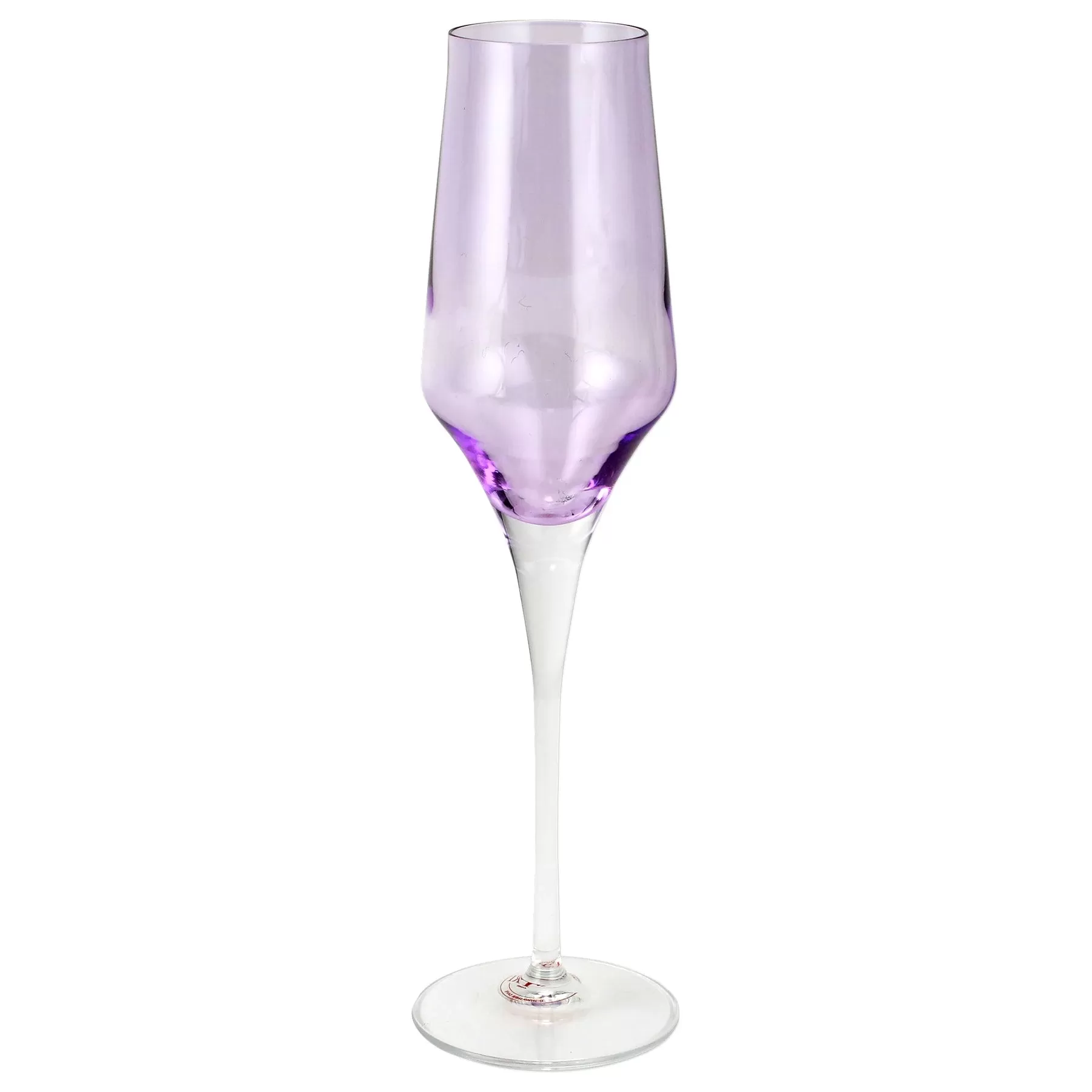 Vietri Contessa Champagne Glass - (five colors)