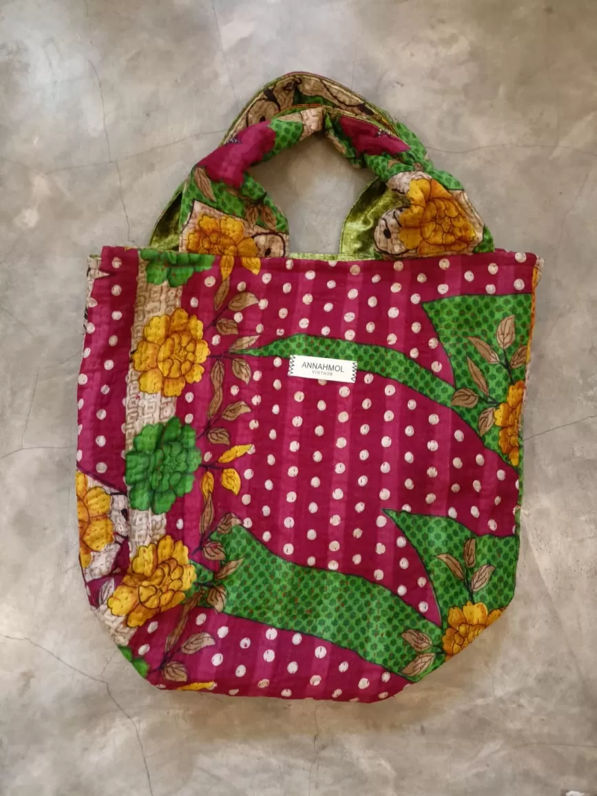 Vintage Kantha  Summer Tote