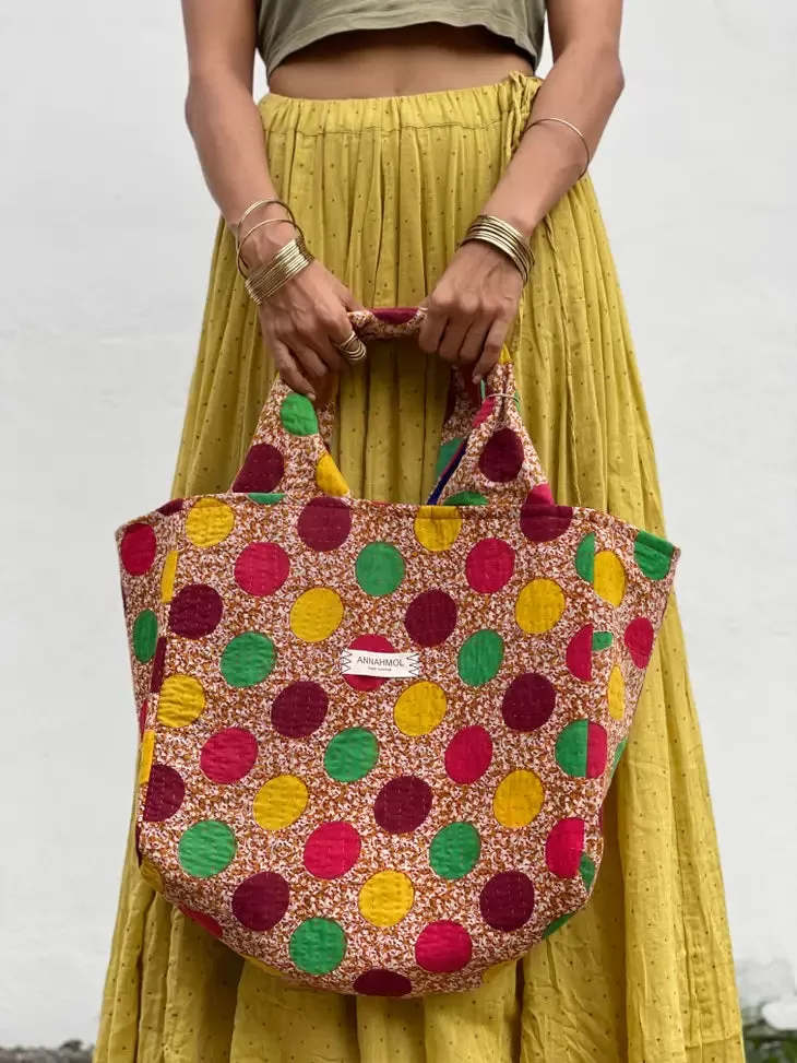 Vintage Kantha  Summer Tote