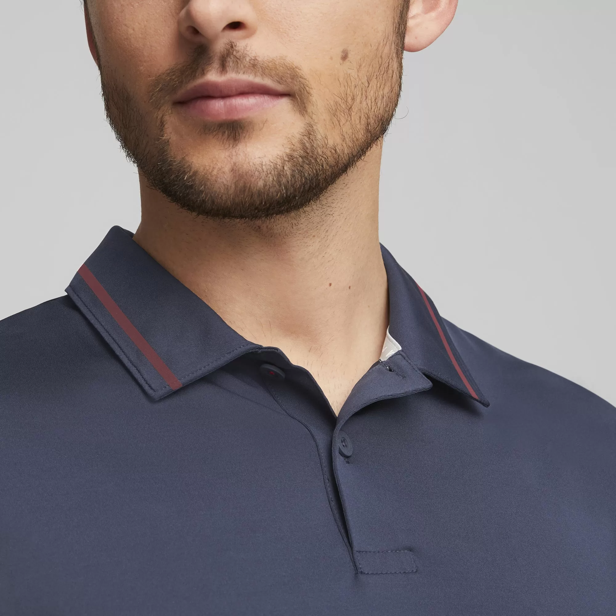 Volition Freedom Stripe Golf Polo