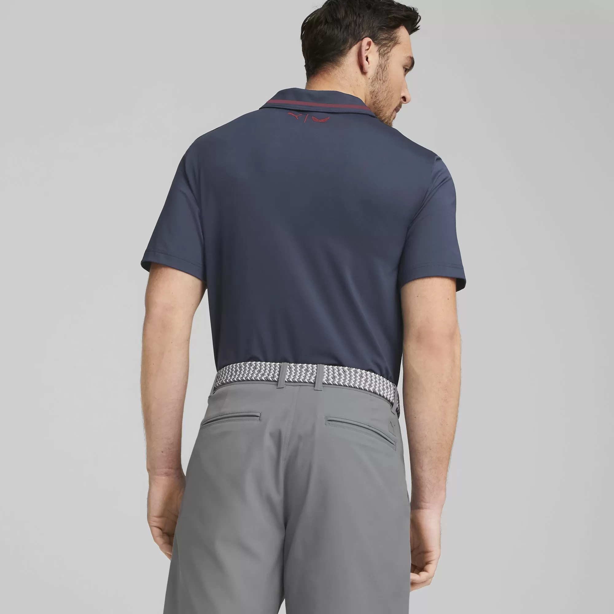 Volition Freedom Stripe Golf Polo