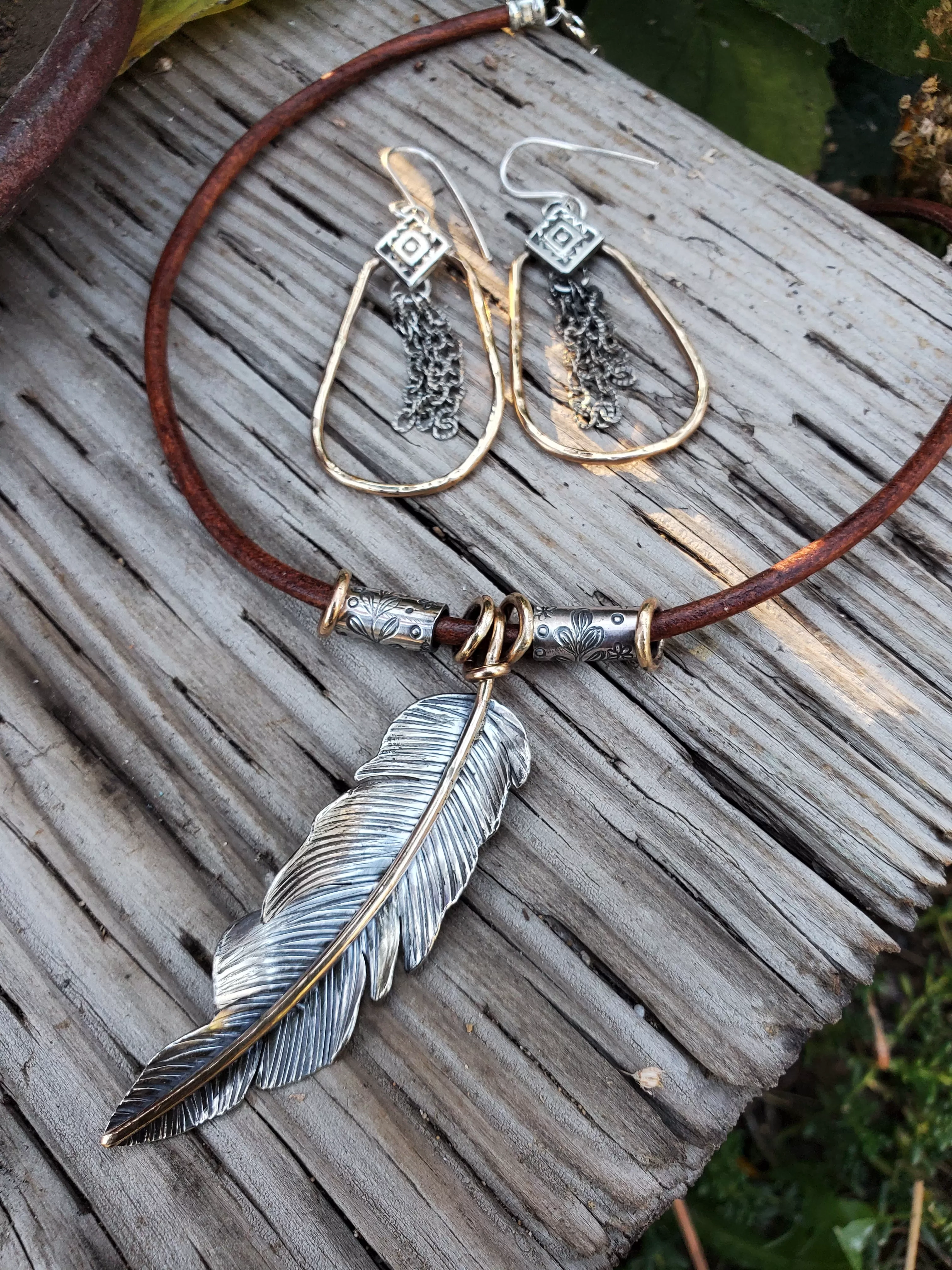 Winds of Grace Feather Necklace