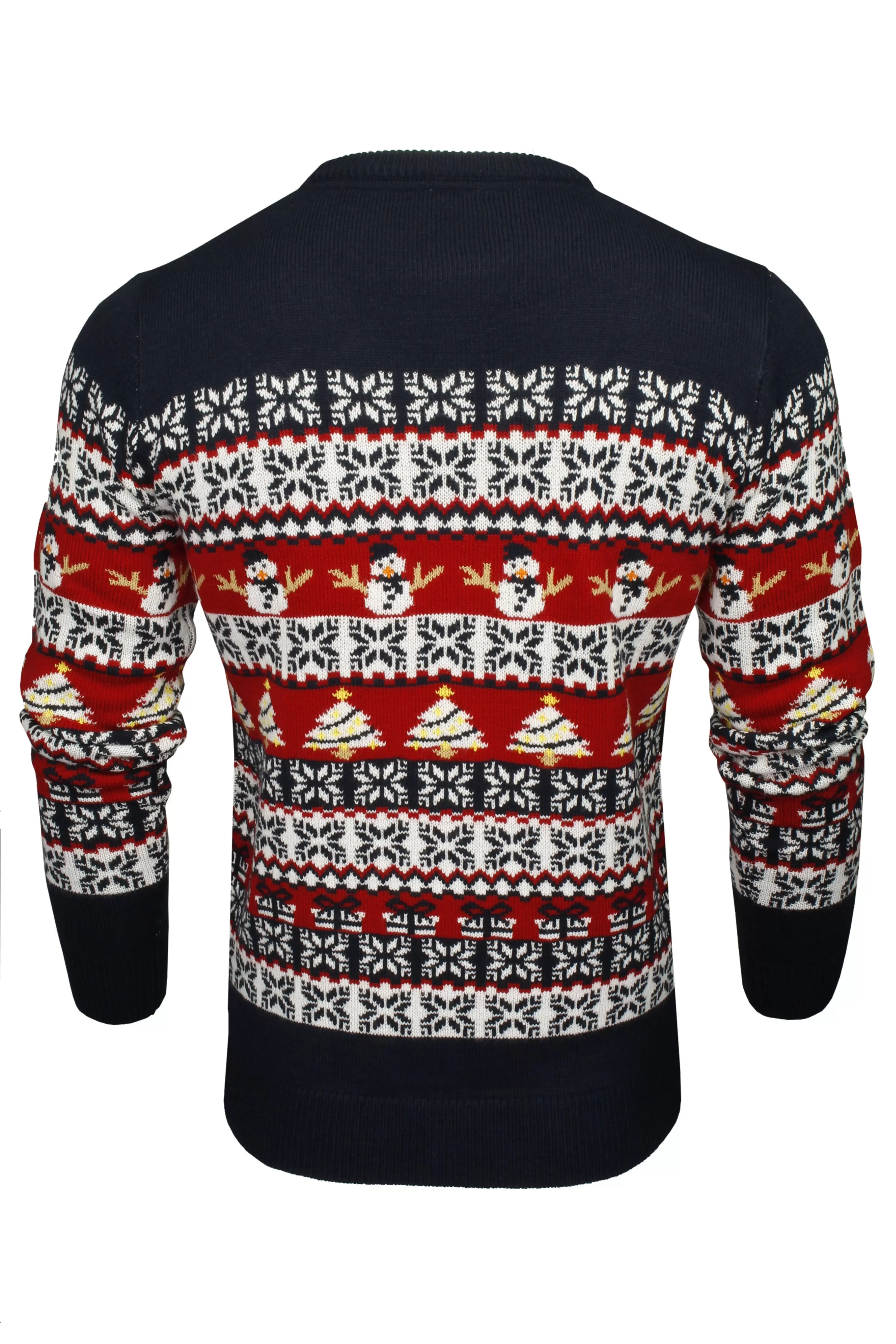 Xact Men's Nordic 'Reindeer' Xmas / Christmas Jumper