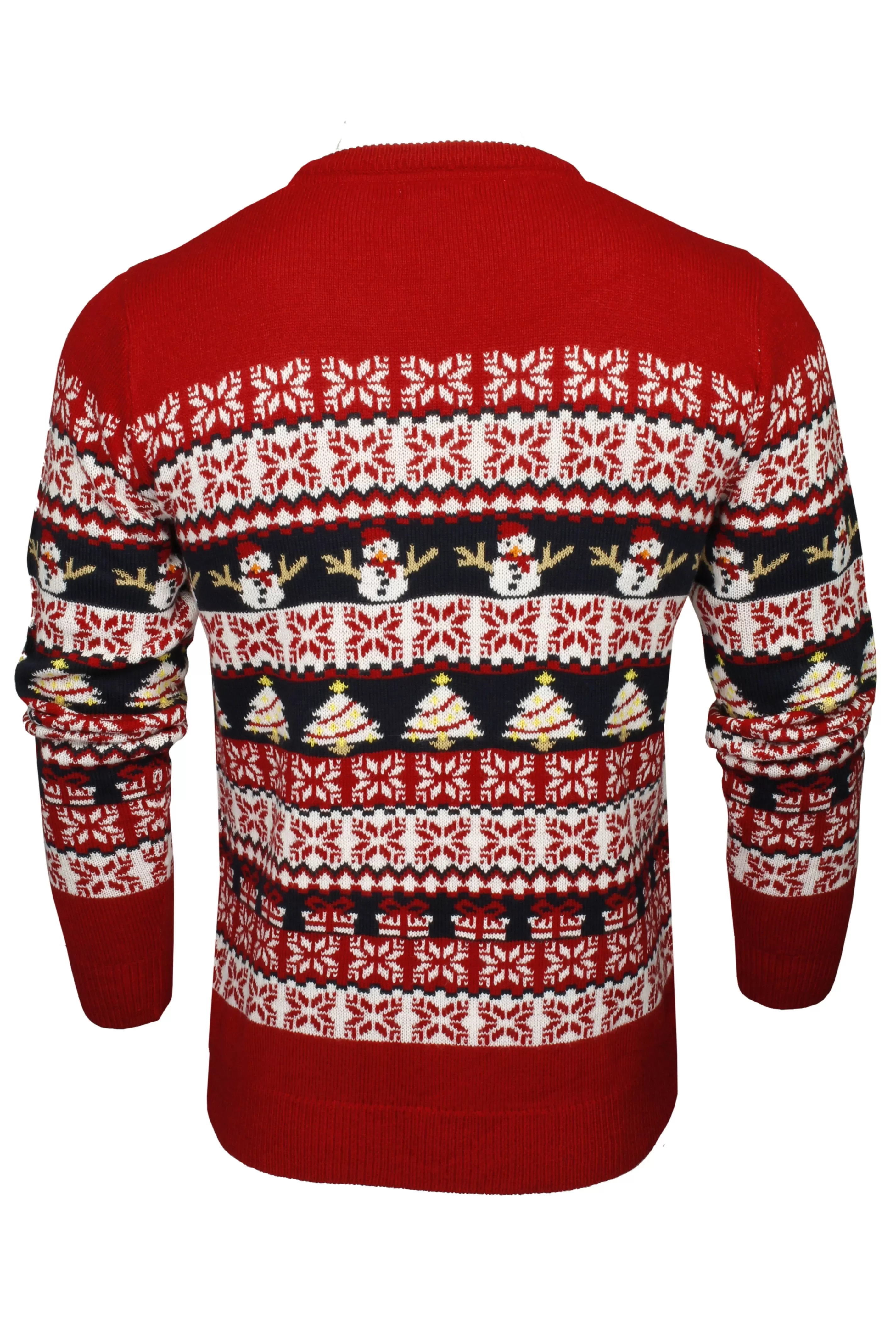 Xact Men's Nordic 'Reindeer' Xmas / Christmas Jumper