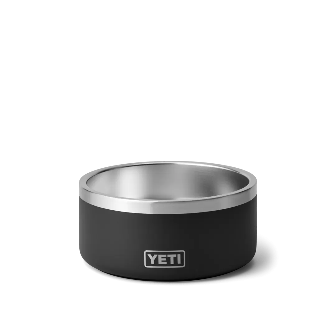 'Yeti' Boomer 4 Cup Dog Bowl - Black